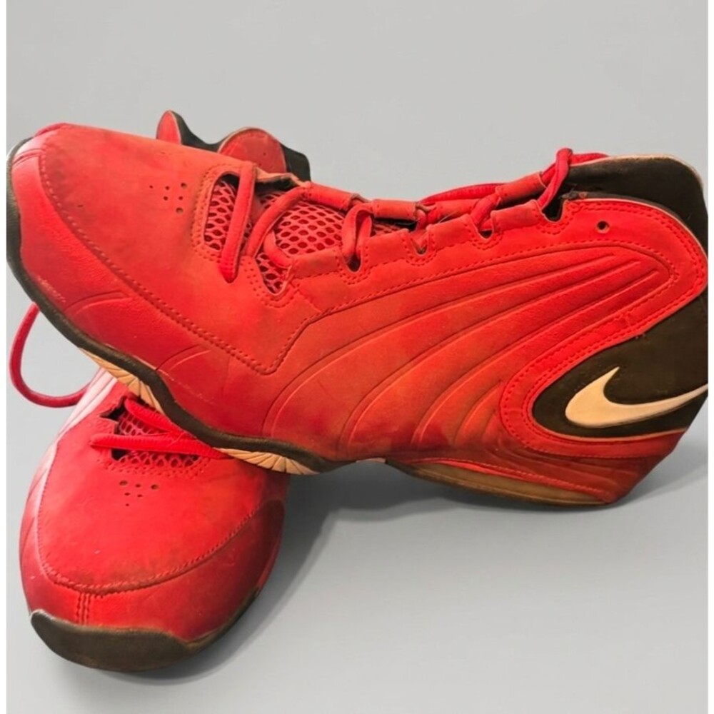 Nike Air Max Wavy 'University Red' High Top Basketball Shoes Men's Size 11